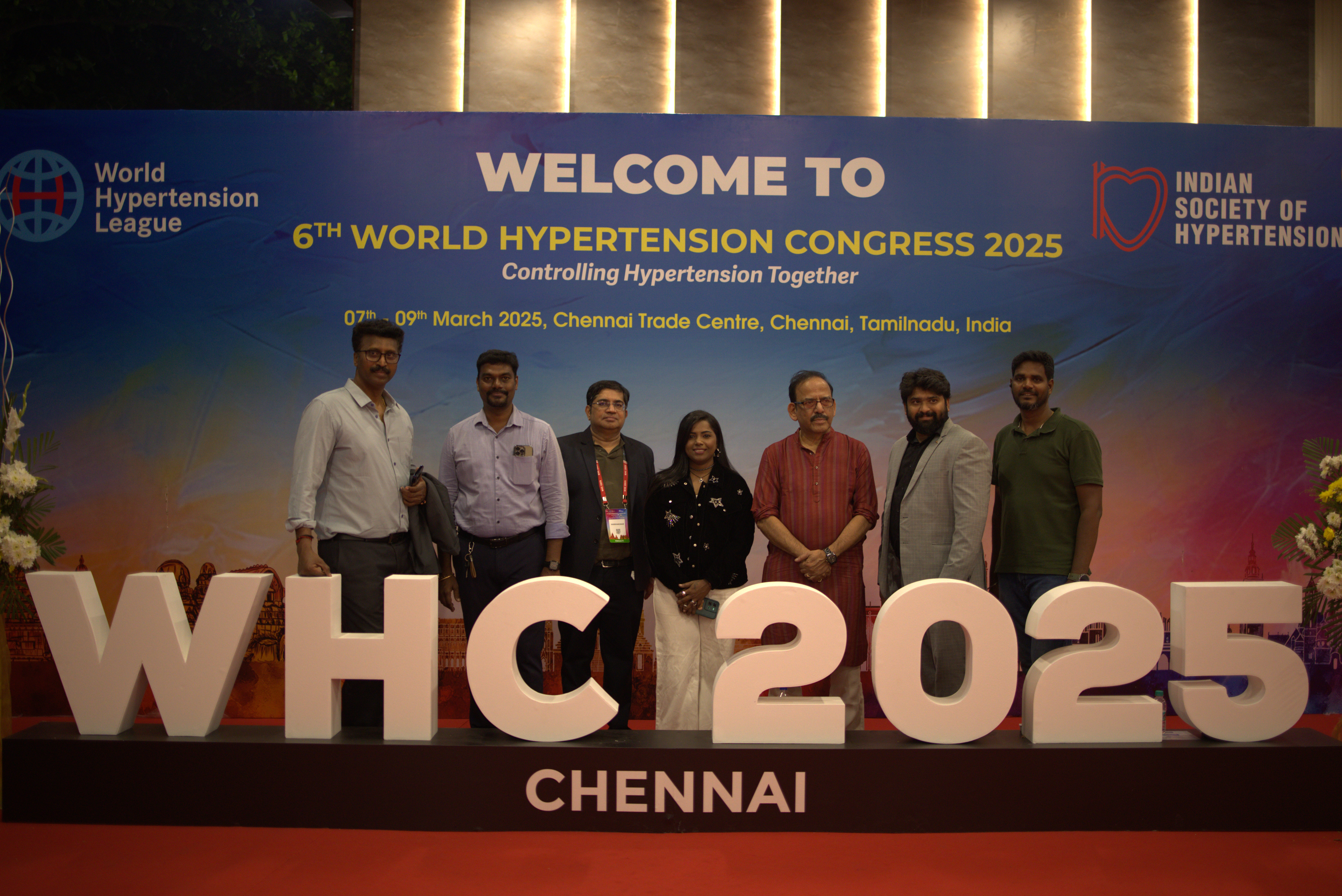 Pavithram Events crew coordinating a large conference in Chennai
